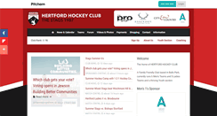 Desktop Screenshot of hertford-hockey.co.uk