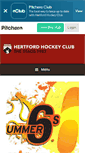 Mobile Screenshot of hertford-hockey.co.uk